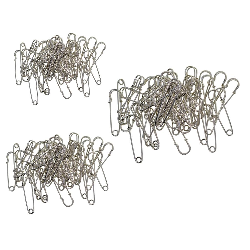 Safety Pins Large Heavy Duty Safety Pin 50pcs Blanket Pins Steel Wire Safety Pin