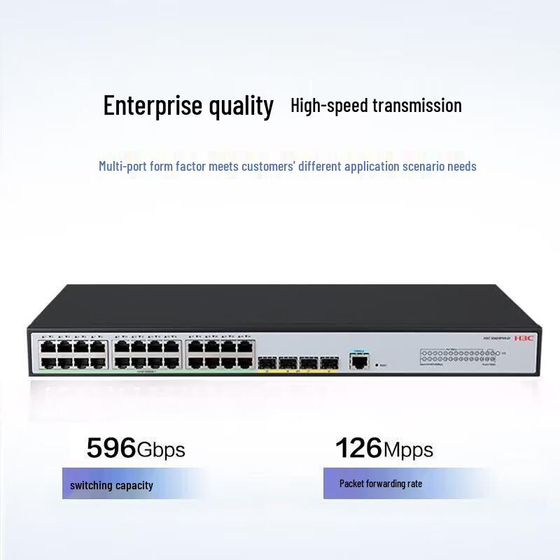 H3C S5024PV6-EI 24-Port Gigabit Managed Enterprise Switch