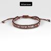 Bohemian Handmade Woven Crystal Beaded Friendship Bracelet for Women