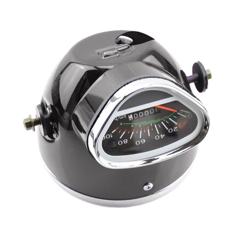 Black Headlight Speedometer Odometer Assembly With Case Fit For Honda Trail CT70 1969-1970
