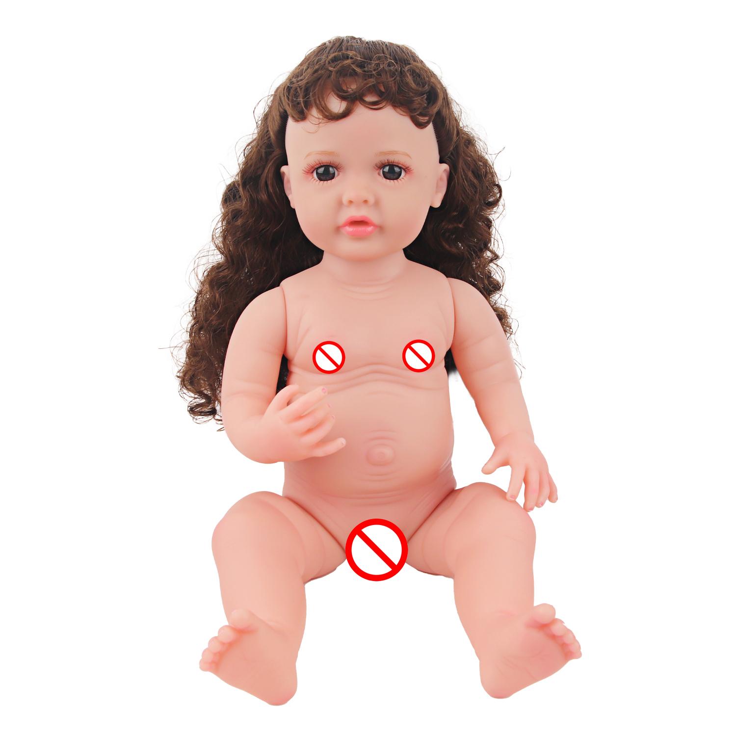 

22 дюйма Куклы-младенцы для девочек с кукольной одеждой, обувью, аксессуарами, мягкие 55 см Реборн Реалистичная Полностью силиконовая кукла-младенец Новорожденный