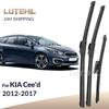 Per KIA Cee'd Ceed 2012-2017 2013 2014 2015 2016 Tergicristallo Anteriore e Posteriore Lame Tergicristallo Parabrezza Finestrino Spazzole 26"+14"+12"