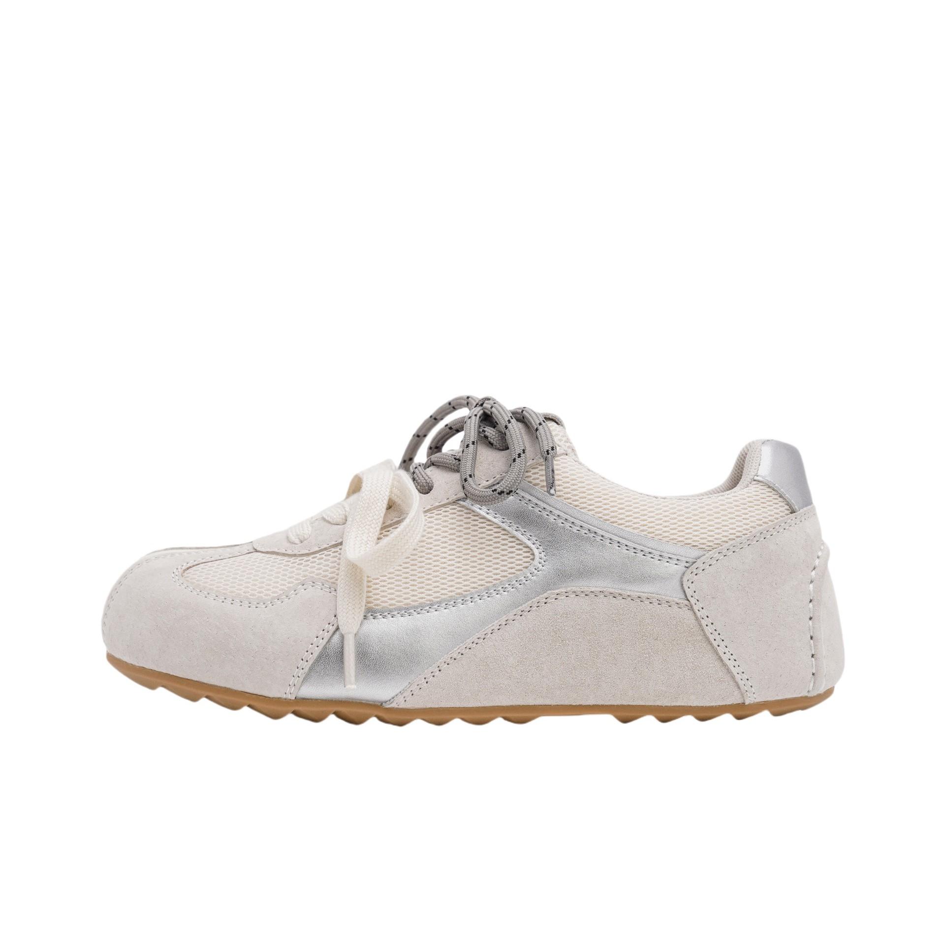 

Кроссовки женские балетного стиля с двойной цветной лентой из Германии 2025 года, новые удобные и легкие, универсальные, дышащие, повседневные, спортивные Forrest G 35