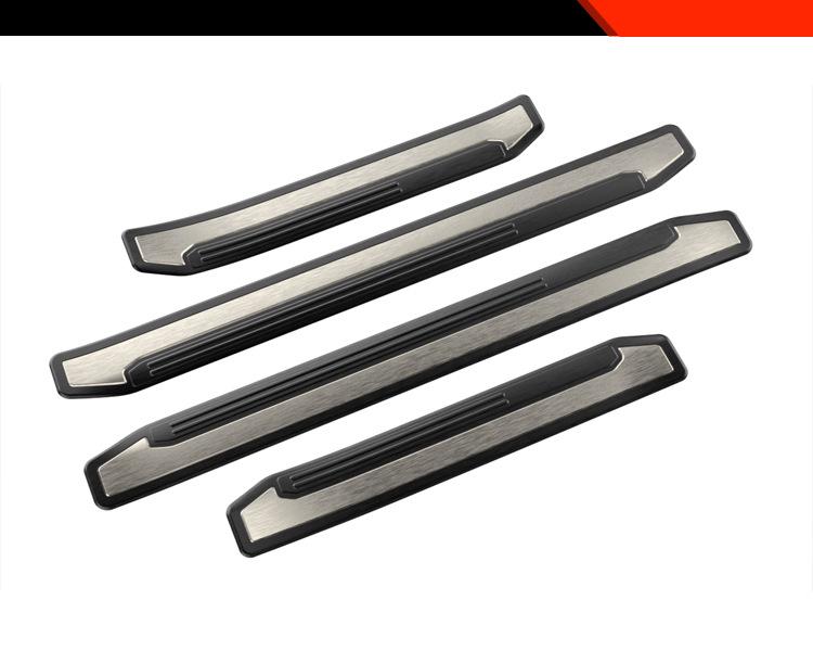 Stainless Steel Door Sill Scuff Plates for Toyota RAV4/Rongfang/Wildlander - 26 Models
