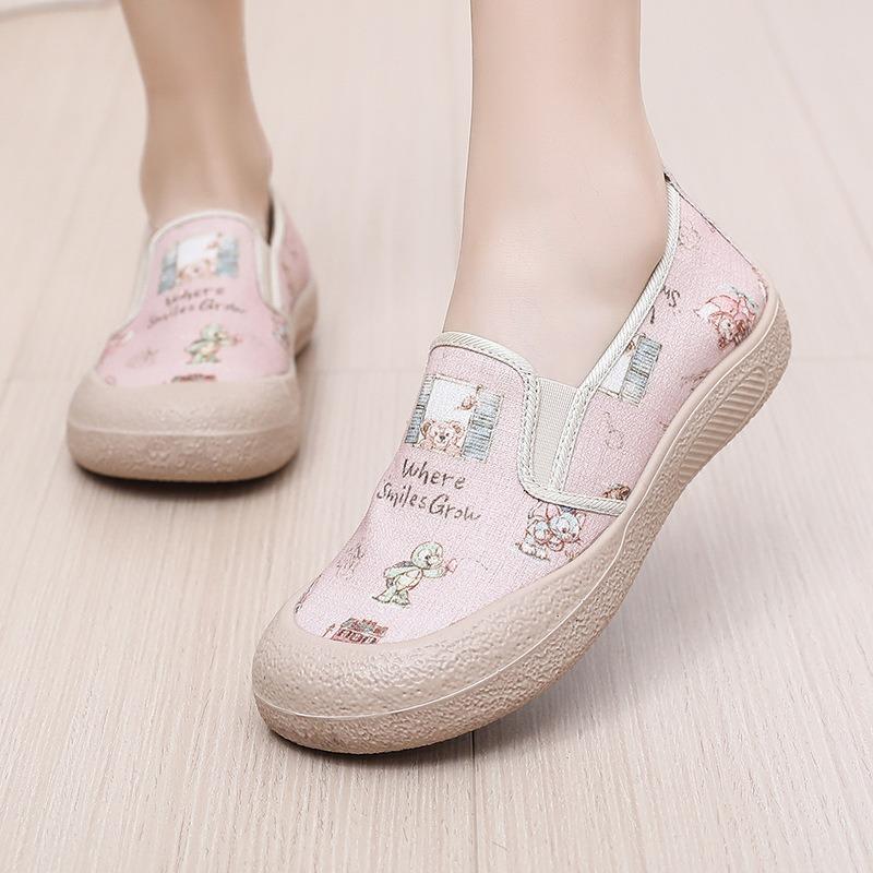 Women's Shoes Mom's Shoes Fisherman's Shoes Soft-soled and Thick-soled Women's Shoes