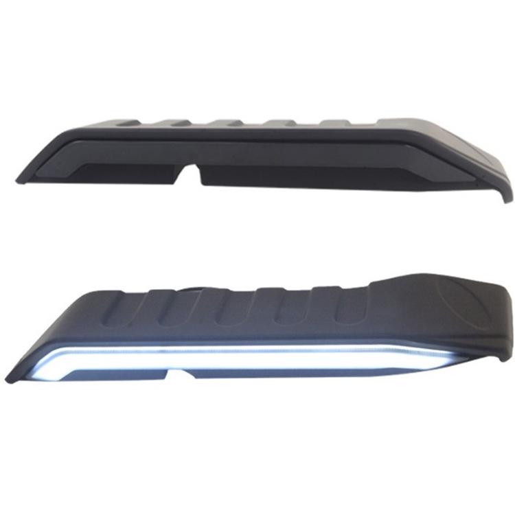 Compatible Rear Wing with Lights for Wrangler JK/JL, Tank 300, BJ40 - No Drilling Required
