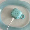 Solid Color Blue and Green Polka Dots for Apple AirPodsPro 1st Generation Protective Case Pro Wireless Bluetooth Headset Case Fresh
