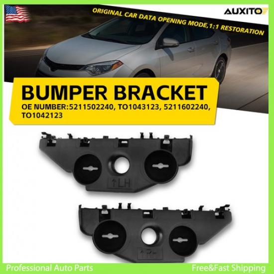 

Front Right Brackets Bumper Left Fit Support 2016 2018 2017 Nissan Altima Sedan