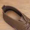 Men's Vintage Desert Ankle Boots - Plus Size Leather Spring Collection