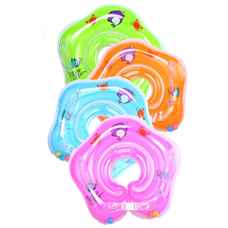 Buy Newborn Baby Swim Ring Infant Neck Float Safety Bath Rings
