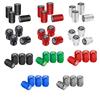 4Pcs Car Emblem Metal Bolt-in Wheel Tire Valve Caps Dust Cover For Alfa Romeo 156 159 4C 8C 166 Giulia Giulietta Mito Stelvio GTGF8 