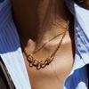 Necklace Girls Premium Clavicle Chain Non-Fading Jewelry Stainless Steel Necklace Jewelry