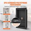 Shower Niche Ready for Tile 40.64 x 60.96 cm, Double Shelf Organizer, Square Corners Wall-inserted Niche Recessed, Sealed Protection Modern Soap