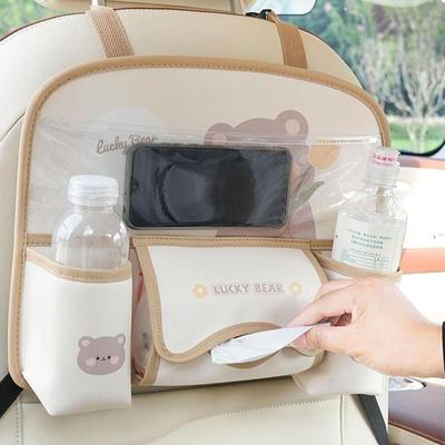 Organizzatore per Sedile Posteriore Auto Appeso Multifunzionale Facile da Installare Borsa Portaoggetti