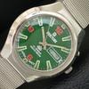 JAPAN VINTAGE RICOH R31 AUTOMATIC MENS GREEN COLOR DIAL WATCH A706866-1