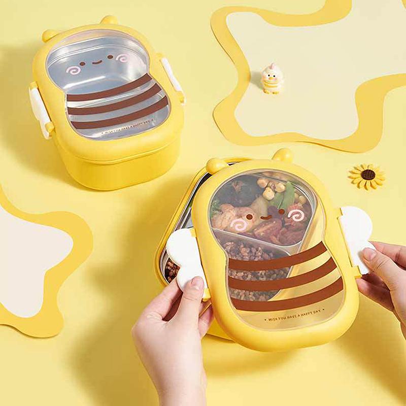 Tableware Portable Stainless Steel Insulated Lunch Box Sealed Box Child Student Outdoor Camping Picnic Food Container Bento Box