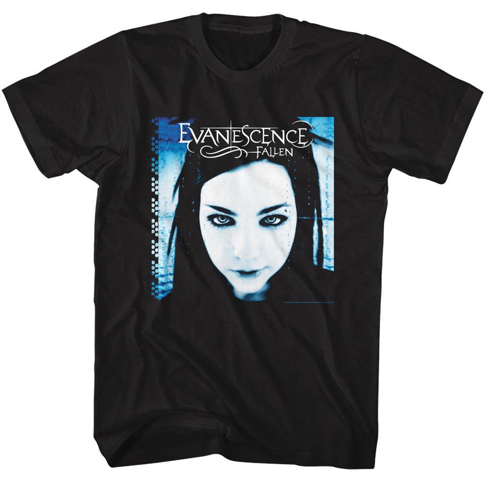 Evanescence Amy Lee Fallen Album Cover Men T Shirt Rock Band Merch L
