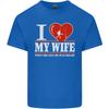 I Heart My Wife Rugby Player Funny Union Unisexs Light Cotton TShirt