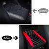 Car Armrest Pad Cover Center Console Box PU Leather Cushion Mat Accessories Red