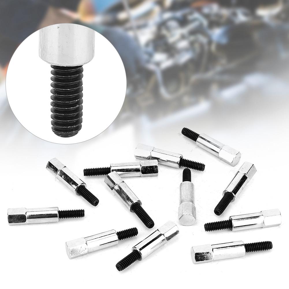 12 stücke Chrom Ventildeckel Schraubensatz Fit für FORD 289 302 351W