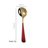Stainless Steel 304 Korean Soup Dessert Spoon
