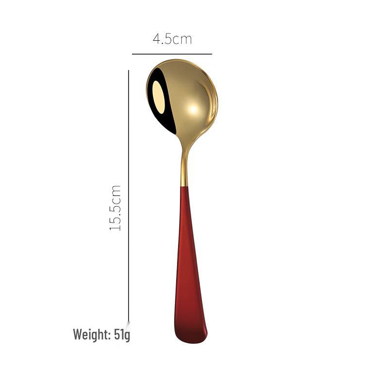 

Stainless Steel 304 Korean Soup Dessert Spoon
