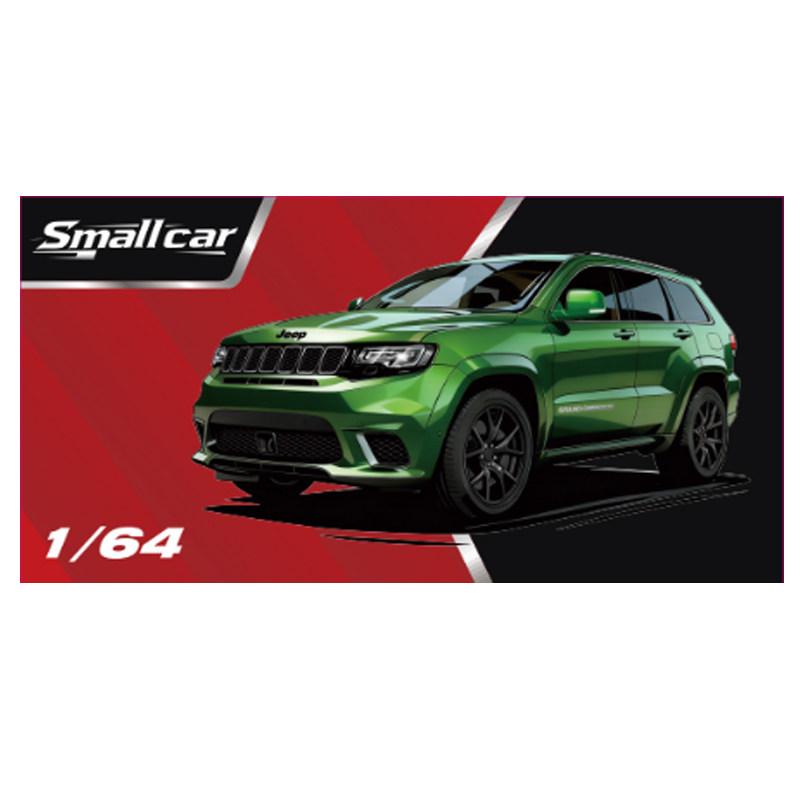 Masdi Smallcar 1/64 Jeep Grand Cherokee Trackhawk SUV Simulation Alloy Miniature Die-Cast Car Model Collection Ornament Toy Gift