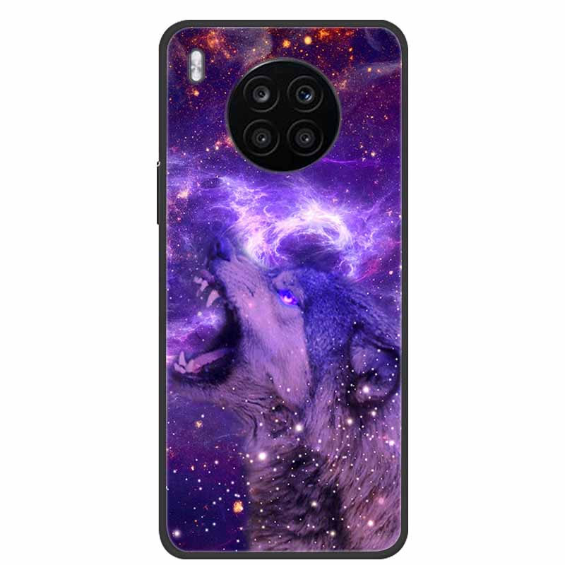 For Huawei Nova 8i Case Shockproof Soft silicone TPU Back Cover For Huawei Nova 8i Phone Cases Nova8i Nova 8 i 2021 Cute Cartoon