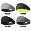 New Running Sports Headband Yoga Fitness Tennis Elastic Antiperspirant Sweat Absorbing Head Band Hair Helmet Lining Strap