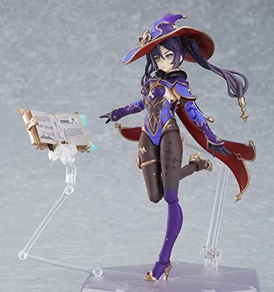 Figma Genshin Mona Underwater Gengan окрашенная подвижная фигурка M06795 ver. Немасштабируемый АБС, ПВХ, ПЭТ