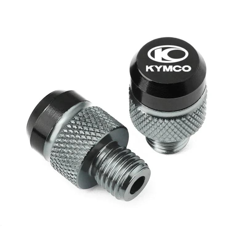 CNC Mototcycle Accessories CNC M10*1.25 Mirror Hole Plugs Screws Cover For KYMCO Xciting 250 300 500 DOWNTOWN 125 300 350 AK550