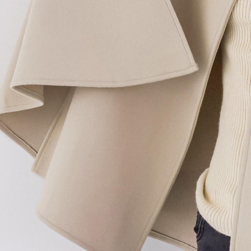 Frühling Herbst Neue Stil Japanischen Stil Jacke Rundhals Lose Fit Mantel Einfarbig Top Plus Größe Stilvolle Weibliche Mantel