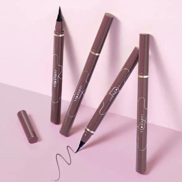 Judydoll - Skinny Liquid Eyeliner - 3 Colors #02 Dark Brown - 400mg