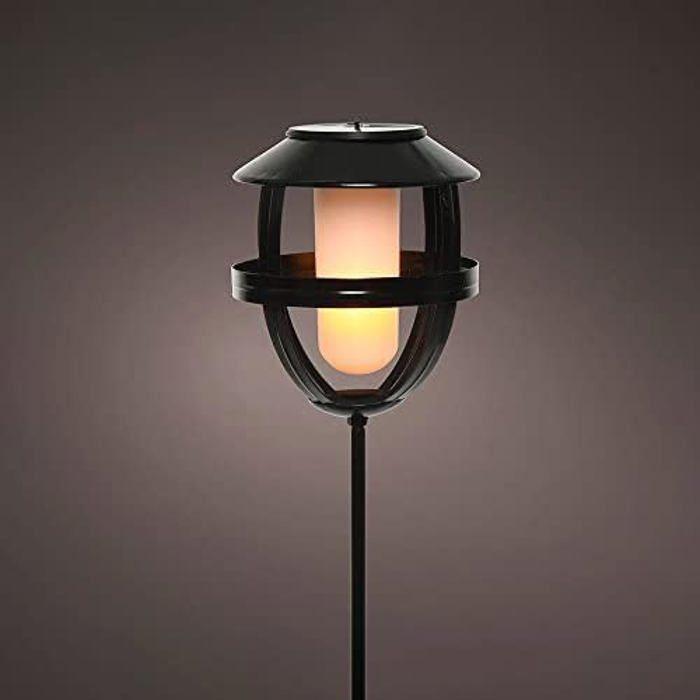 Torche Solaire - 898216 - Noir - Jardin - Energie Solaire
