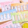 Gift Cute Index Stickers Cat Seasons Series Illustration Label Notes Student Kawai Stationery Office School Supplies Memo Pad