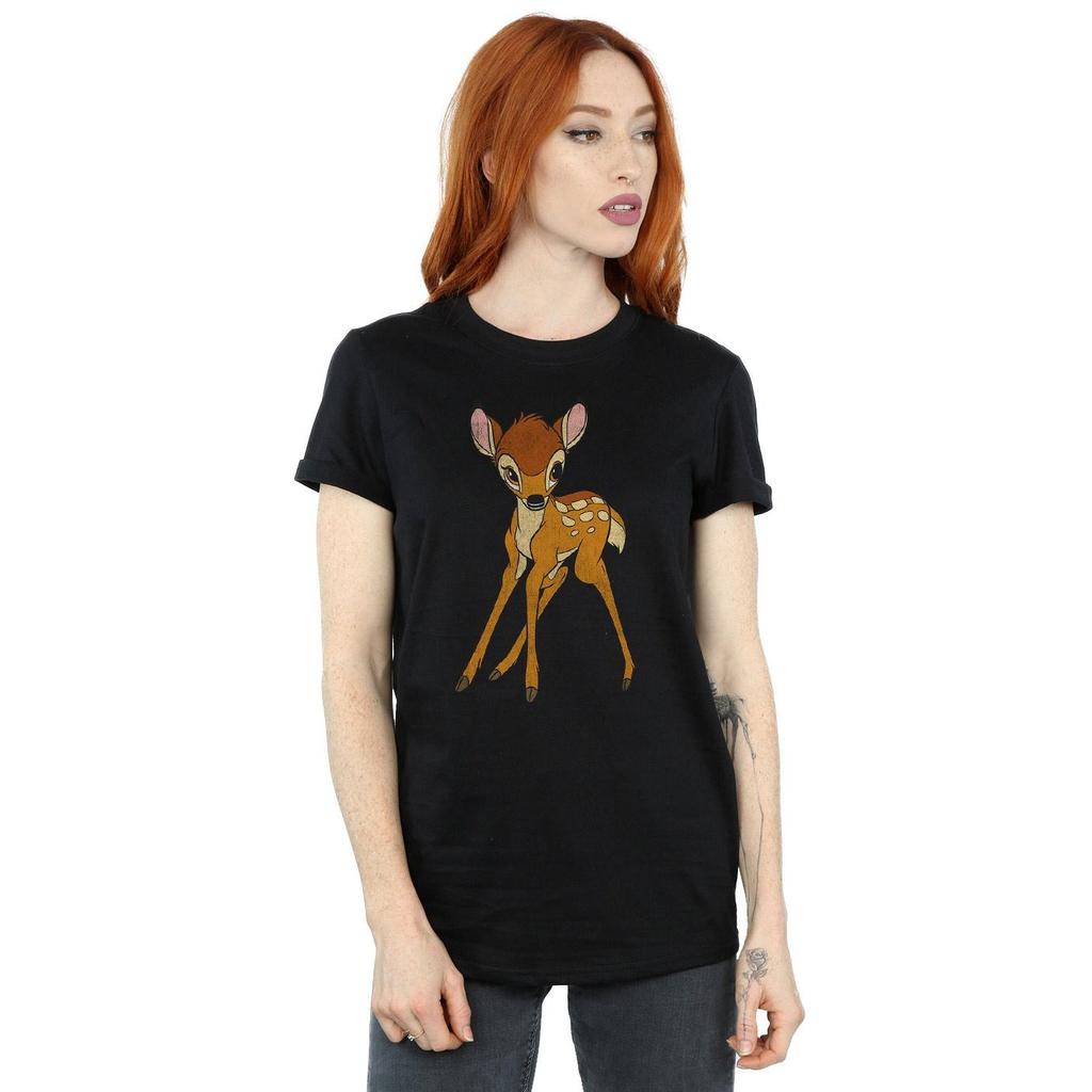 Bambi Womens/Ladies Cotton Boyfriend T-Shirt