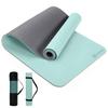 Hodoee Yoga Mat 145 X Small High Density Hot Yoga 6mm Shock with Storage Training Mat Green X 61cm, Size, TPE, Mat, Compact, Thick, Ultra-lightweight,