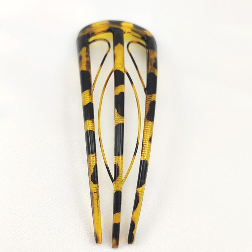 Traditional U-shape Hairpin for Women Plastic Hair Stick Combs and Sticks Hair Pin Nonslip Hair Clip Elegant Hair Decors