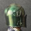 Medieval Barbuta Visored Warrior Helmet Knight Armory 18g Mild Steel Armour Helmet LARP Cosplay Halloween Costume