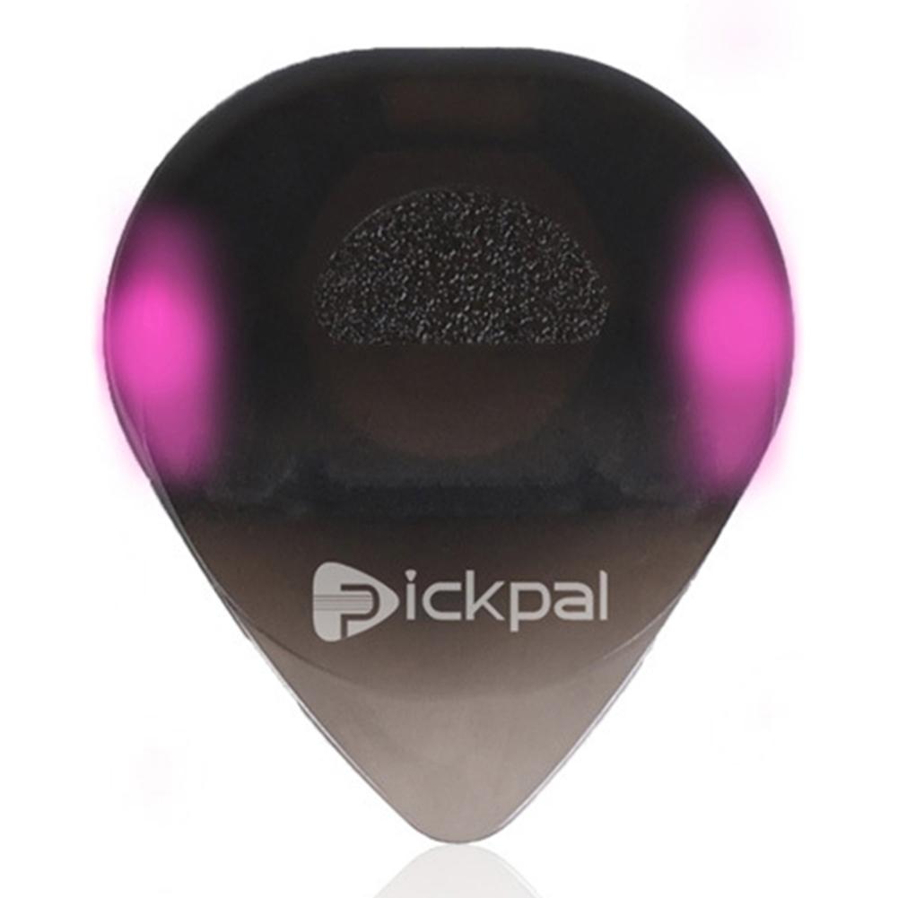 Stringed Instrument Plectrum with High-Sensitivity LED Light Musical Instrument Glowing Plectrum Portable for Guitar Acoustic