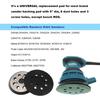 5 Inch 8 Hole 3 Nail Replacement Sanding Pad for Makita Electric Orbital Sander