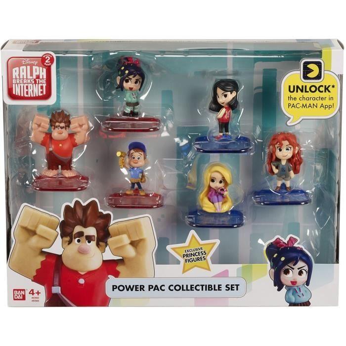 Bandai - LE MONDE DE RALPH - Pack de 6 figurines