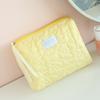 Flower Pattern Cosmetic Storage Bag Lightweight Travel Makeup Pouch For Girls