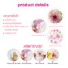 4 Sheets Flowers Wall Decals Watercolor Peony Floral Leaves Wall Stickers Peel And Stick Wall Decor for Girls Bedroom Nursery Classroom Living Room