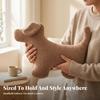 Comfortable Dog Shaped Pillow | Cuddly, Throw Pillow, Skin Friendly, for