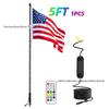 RGB Off-road Flagpole and Beach Atmosphere Light with Brake Function