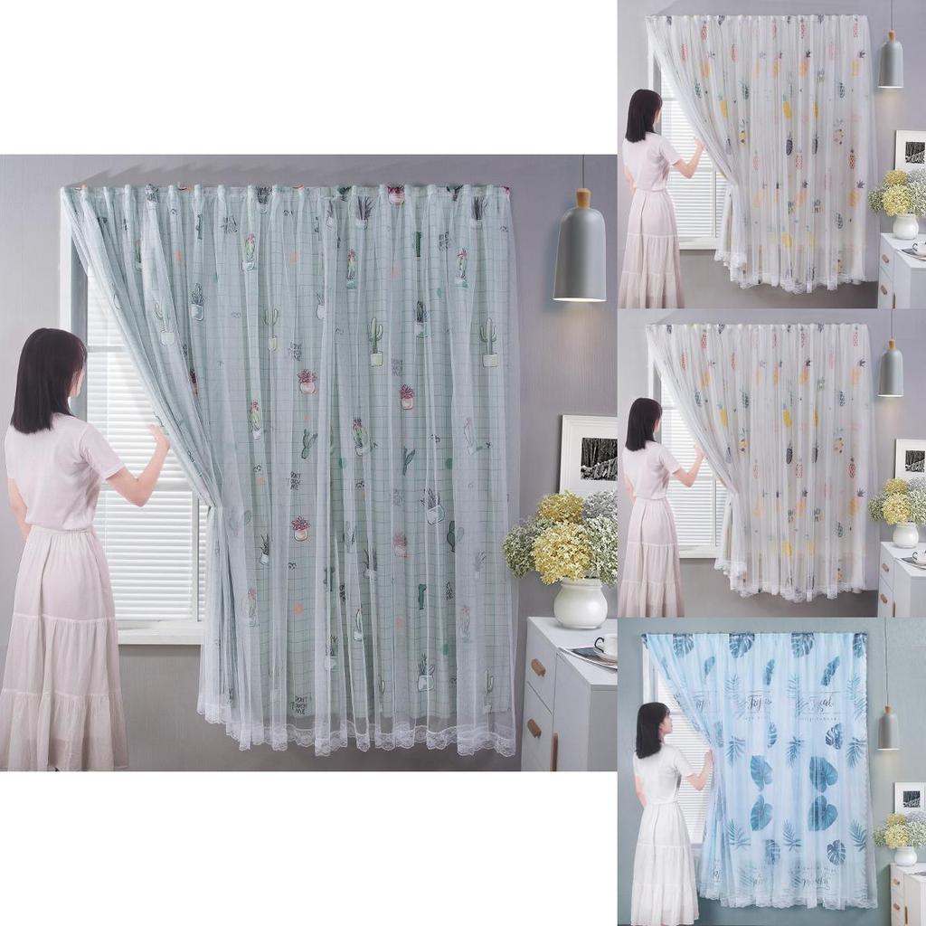 Elegant Blackout Curtain With Velcro Installation For Perfect Bedroom Shading And Decoration