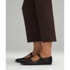 LululemOn Smooth Fit Pull On High Rise Cropped Pant Espresso