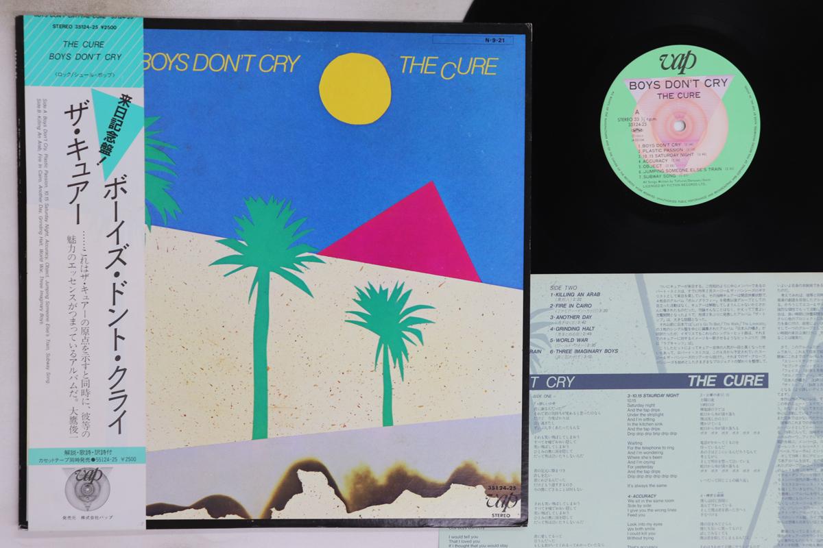 

LP Record CURE - Boys Don t Cry 3512425 VAP 1984 Japan Obi Rock Used