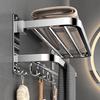 Yi Pan 304 Stainless Steel Folding Towel Rack